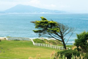 vue hotel biarritz